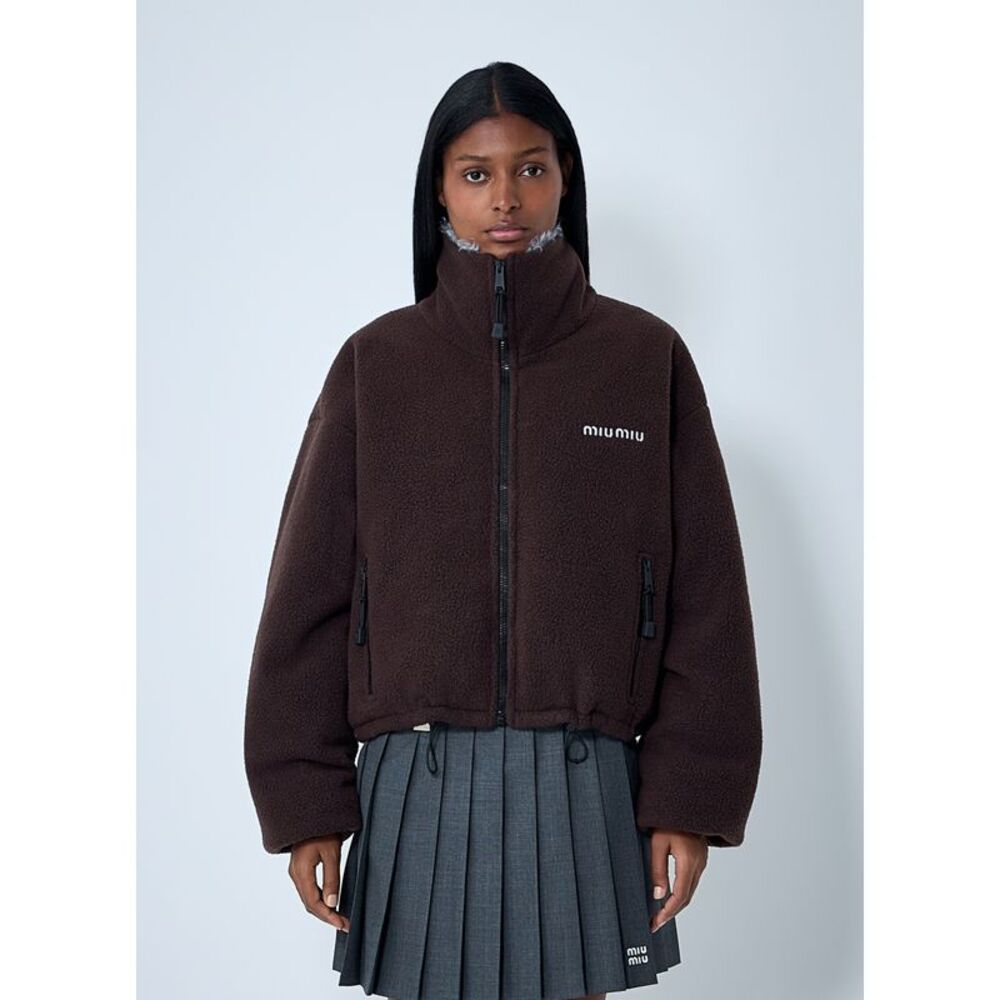 Miu Miu | Jackets & Coats | Miu Miu Women Zipup Fleece Jacket